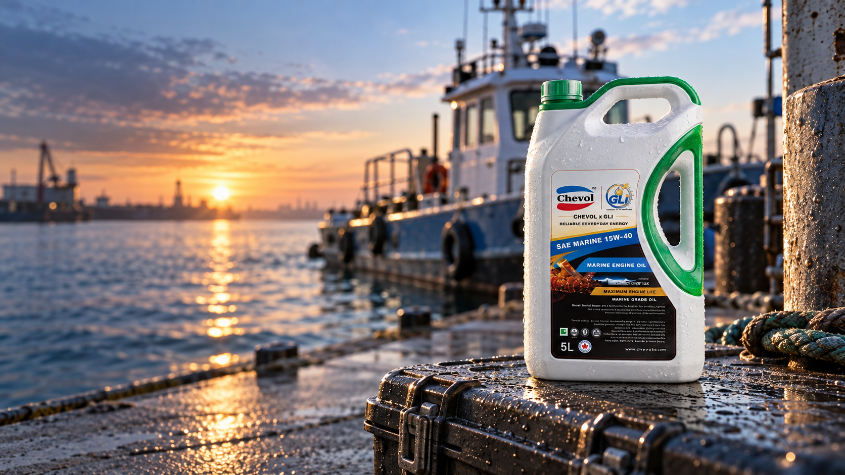 GLI Marine Oil pour moteurs marins